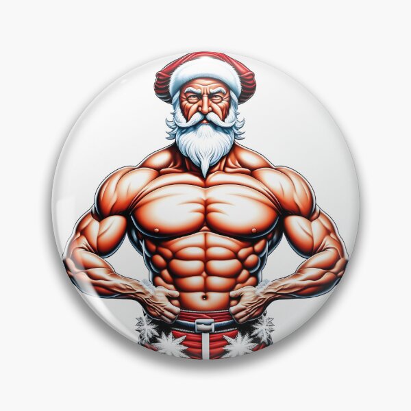 Item preview, Strong Santa Claus fitness Christmas holiday designed and sold by Trendsecne.