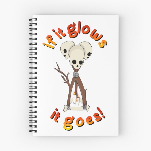 Item preview, If it Glows it Goes! Dead by Daylight DBD Hex Boon Totem designed and sold by ThePhanBible.
