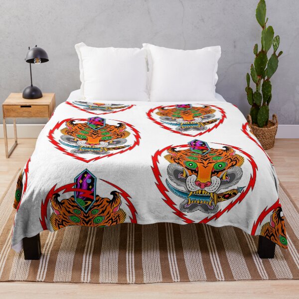 Item preview, Space Tiger Diety designed and sold by John Reardon Tattoos.
