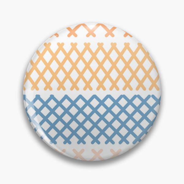 Item preview, Orange, Blue and Peach Pastel Cross Hatch Pattern designed and sold by patternsoup.