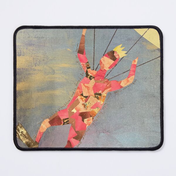Item preview, Parachutist whimsical mixed media .  designed and sold by susanmercuria.