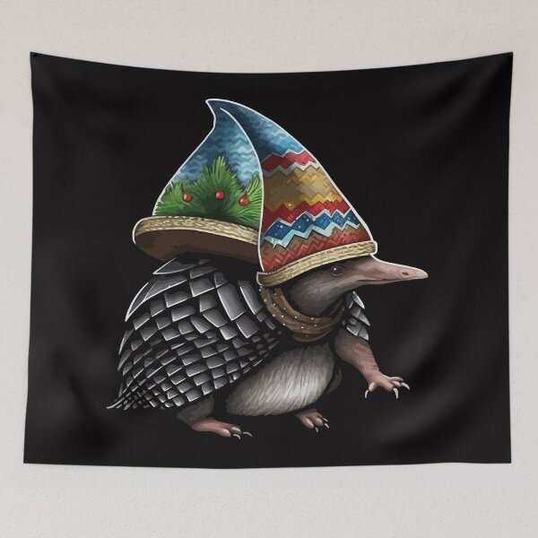Item preview, Christmas Armadillo designed and sold by creativellashop.