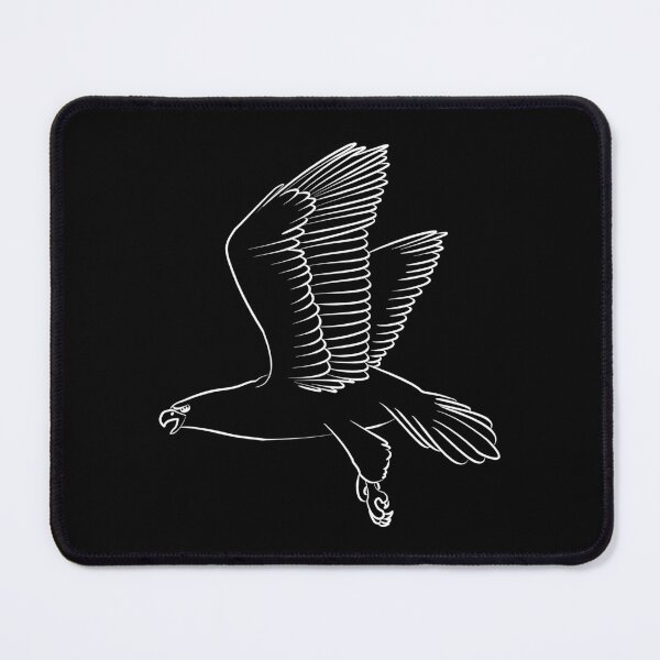 Item preview, Flying eagle white lines designed and sold by BlackoutPhotos.