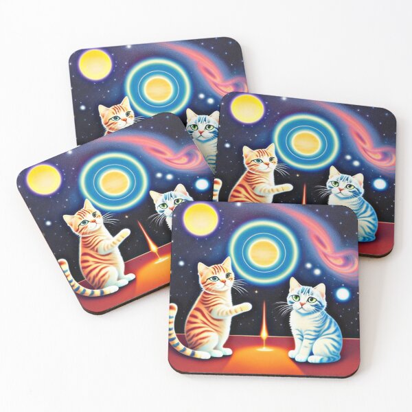 Item preview, Space cats designed and sold by Flowerslaps.
