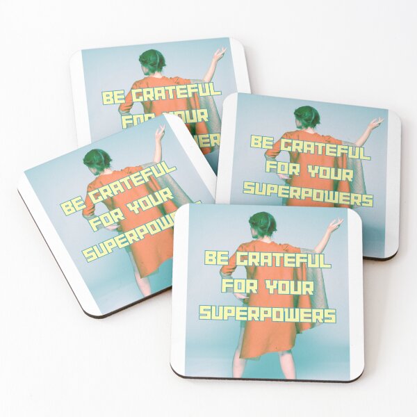 Item preview, Be Grateful for Your Superpowers designed and sold by RoseGenuine.