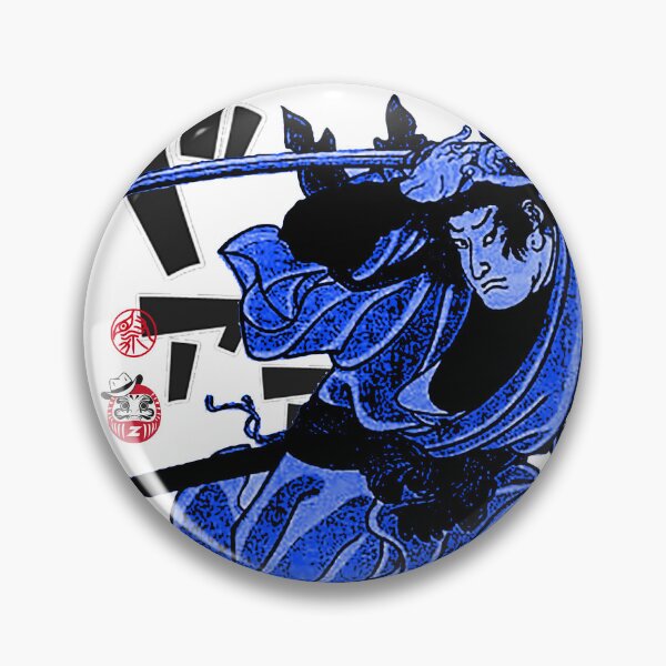 Item preview, SAMURAI SHOCK - Blue Shock 2nd designed and sold by ZENBIENT-COWBOY.