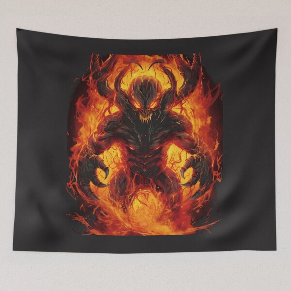 Item preview, Demonic Scorpion in Flames t-shirt for everyone designed and sold by MaikelMerch.