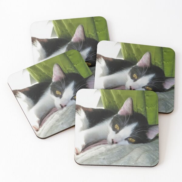 Item preview, Cozy Tuxedo Cat designed and sold by PandLcreations.
