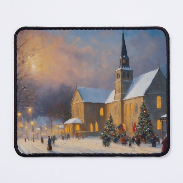 Item preview, WINTER EVENING AT CHRISTMAS  designed and sold by Maysgallery.