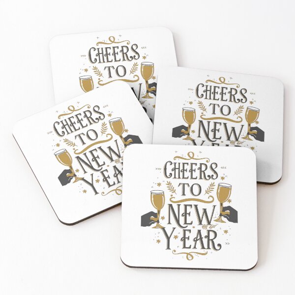 Item preview, Cheers to a new year designed and sold by UrbanPrts.
