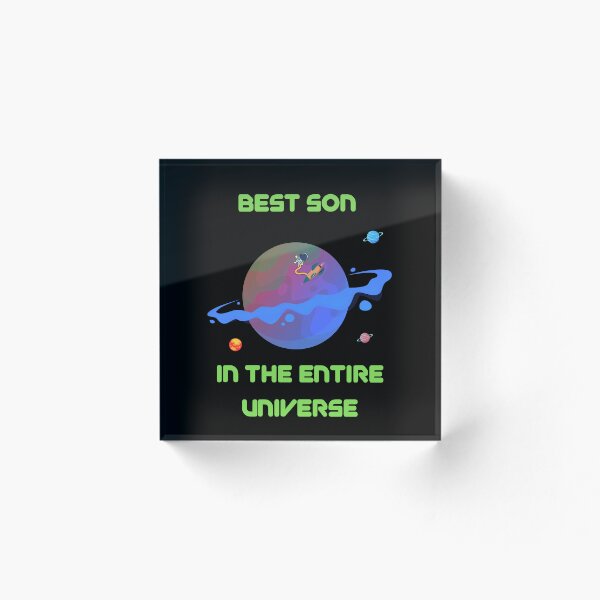 Item preview, Best Son in the entire Universe best Son in galaxy best Son in the world the best Son designed and sold by MagicsSpace.