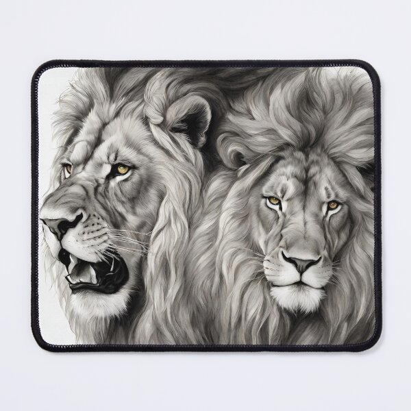 Item preview, Two lions designed and sold by StyleSketch.