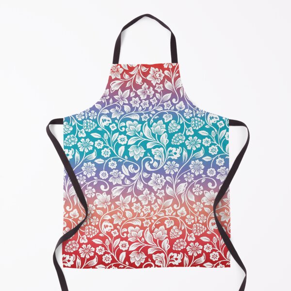 Item preview, Flowers pattern on color background designed and sold by LuckyCreative.