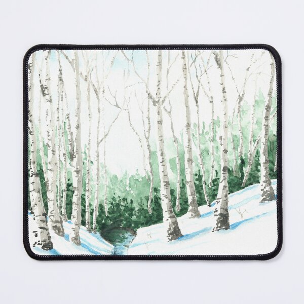 Item preview, Birches and a Little Stream designed and sold by Taphath Foose.