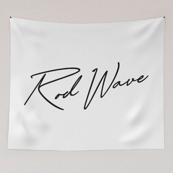 Artikelvorschau, Rod Wave Merch Rod Wave Logo entworfen und verkauft von Laurie-Londono.