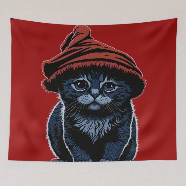 Aperçu de l'œuvre Chat de Noël créée et vendue par Asotshop.