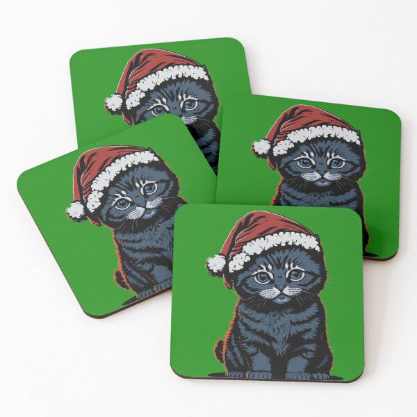 Aperçu de l'œuvre Chat de Noël créée et vendue par Asotshop.