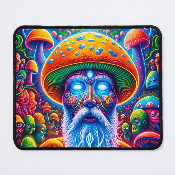 Artikelvorschau, Golden Teacher Trippy Consciousness Erweiterung Neon Blacklight entworfen und verkauft von Golden-Teacher.