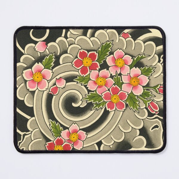 Item preview, Cherry Blossom Print designed and sold by John Reardon Tattoos.