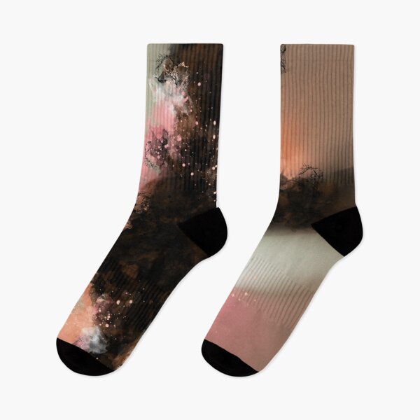 Item preview, Light and Lively - Coral Salmon Brown Gray Abstract designed and sold by Joey Santiago.