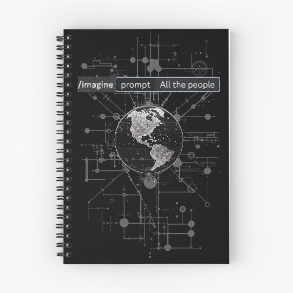 Item preview, Imagine an AI Assisted Unified World designed and sold by Sir Meow Meow.