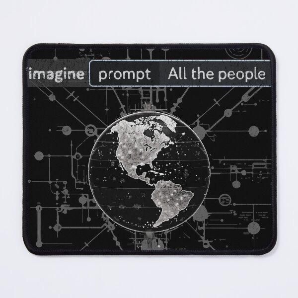 Item preview, Imagine an AI Assisted Unified World designed and sold by Sir Meow Meow.