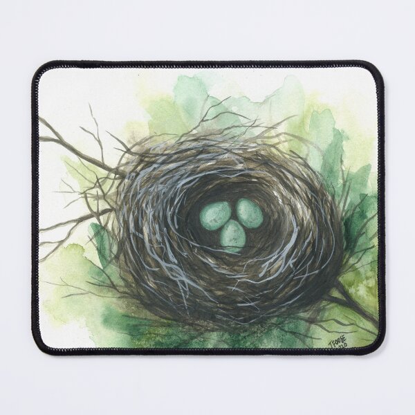 Item preview, Bird Nest With Leaves designed and sold by Taphath Foose.