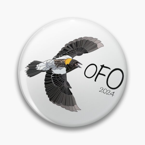 Item preview, OFO Bird of the Year - Bobolink for light backgrounds designed and sold by OFOmerch.