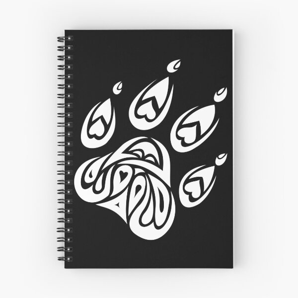 Item preview, Tiger paw tribal white designed and sold by BlackoutPhotos.