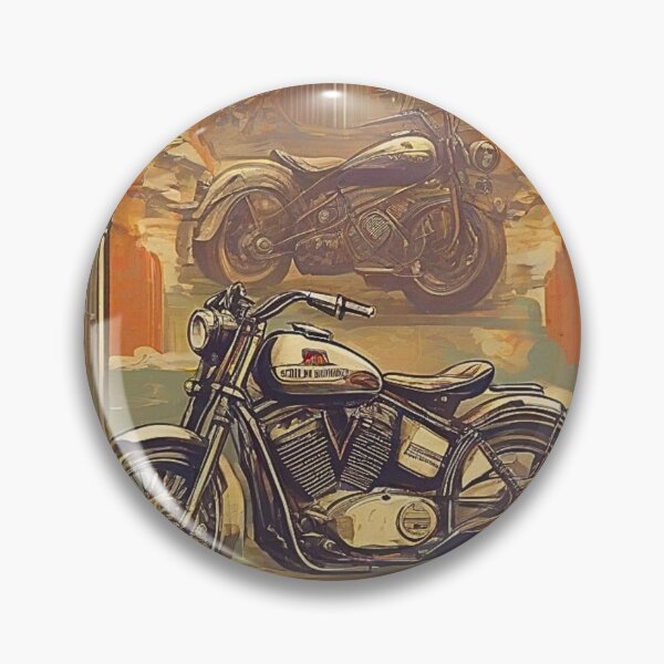 Item preview, Retro Style Motorcycle designed and sold by jpereira3004.