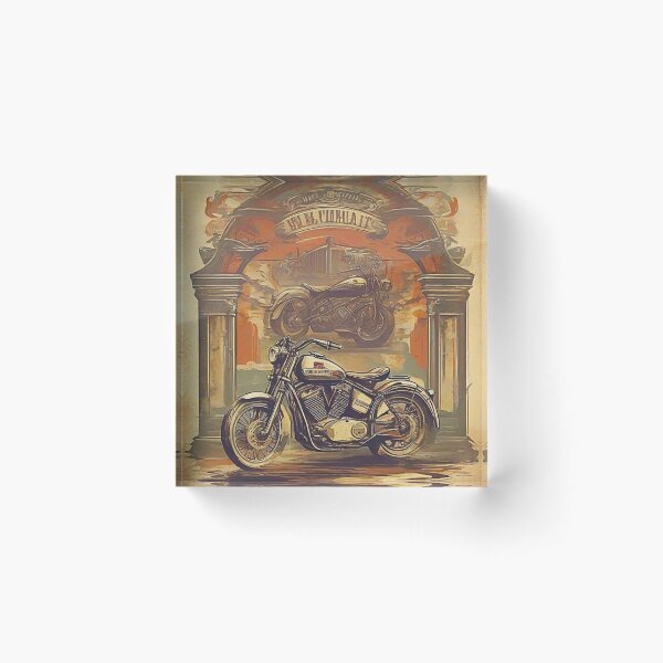 Item preview, Retro Style Motorcycle designed and sold by jpereira3004.