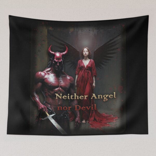 Item preview, Neither Angel nor Devil designed and sold by CrisMor-Art.