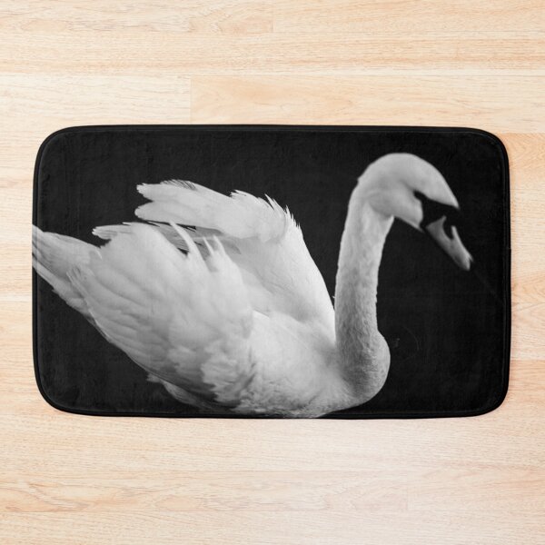 Item preview, Swan Swimming on the River Photograph designed and sold by DoingMaths.