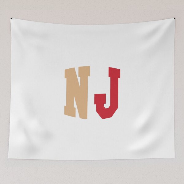 Item preview, New Jersey State Abbreviation designed and sold by US States Merch.