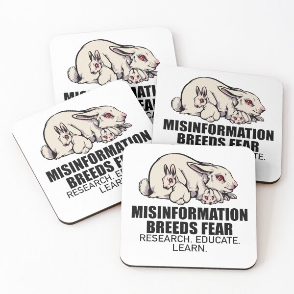 Item preview, Misinformation Breeds Fear designed and sold by Copperbora.