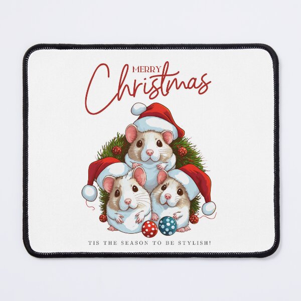 Item preview, Hamster Merry Christmas for Hamster lovers designed and sold by EleganceEasel.