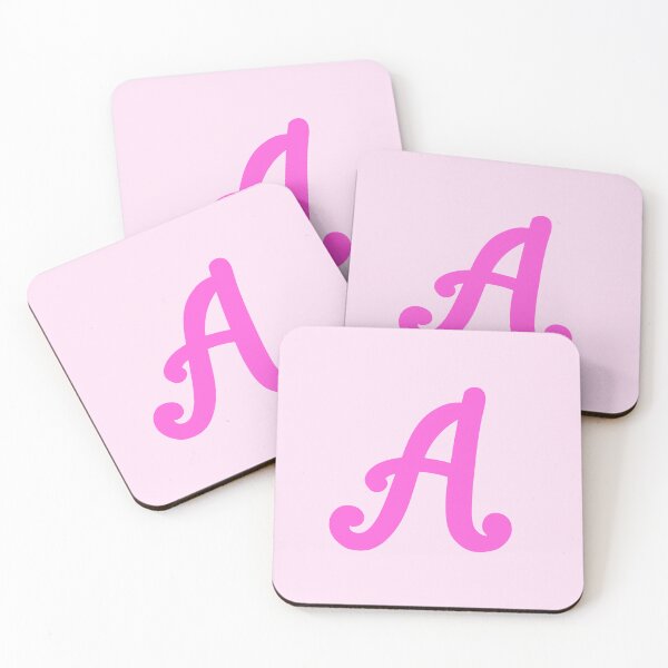 Item preview, Letter ‘A’ initial hot pink  designed and sold by gwenspen.
