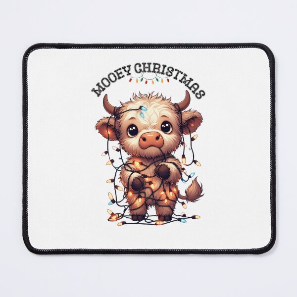 Item preview, Baby Highland Cow Christmas Lights,Mooey Christmas,Cow Xmas,Highland Cows,funny christmas shirt designed and sold by Clothesbest.