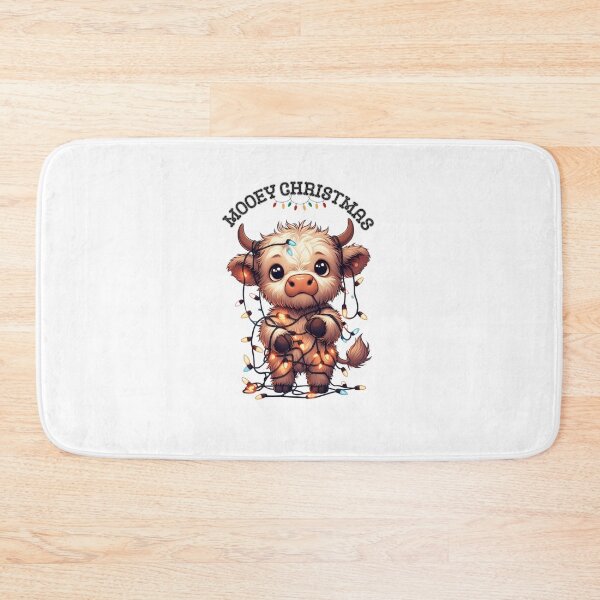 Item preview, Baby Highland Cow Christmas Lights,Mooey Christmas,Cow Xmas,Highland Cows,funny christmas shirt designed and sold by Clothesbest.