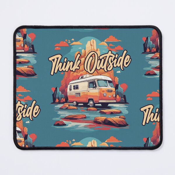 Item preview, Think Outside. Adventure Van Life Retirement Travel Camping designed and sold by BRUNTadventures.