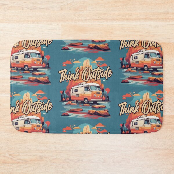 Item preview, Think Outside. Adventure Van Life Retirement Travel Camping designed and sold by BRUNTadventures.
