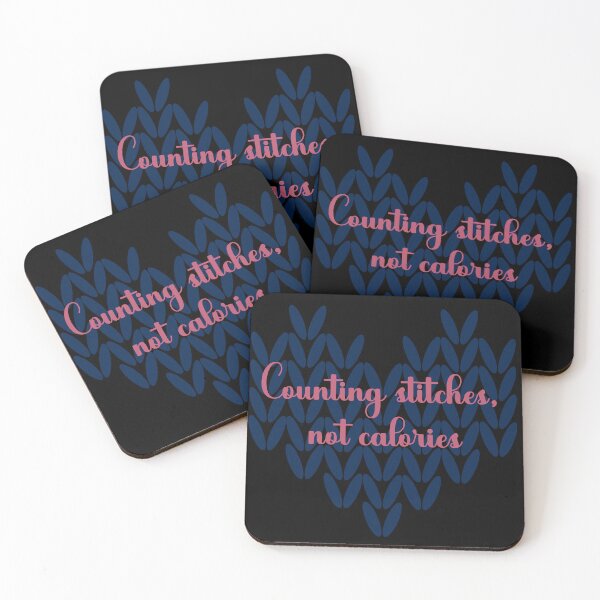 Item preview, Counting stitches, not calories.- Knitting design  designed and sold by Dominika Bednarska.