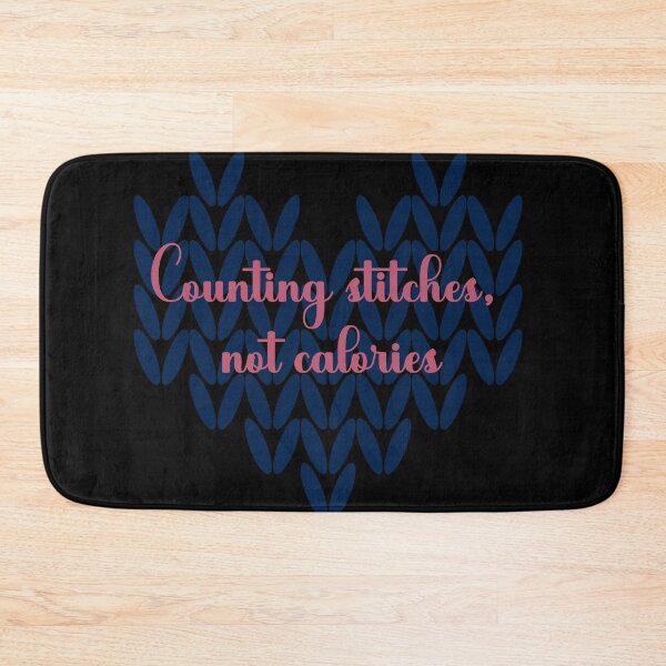 Item preview, Counting stitches, not calories.- Knitting design  designed and sold by Dominika Bednarska.