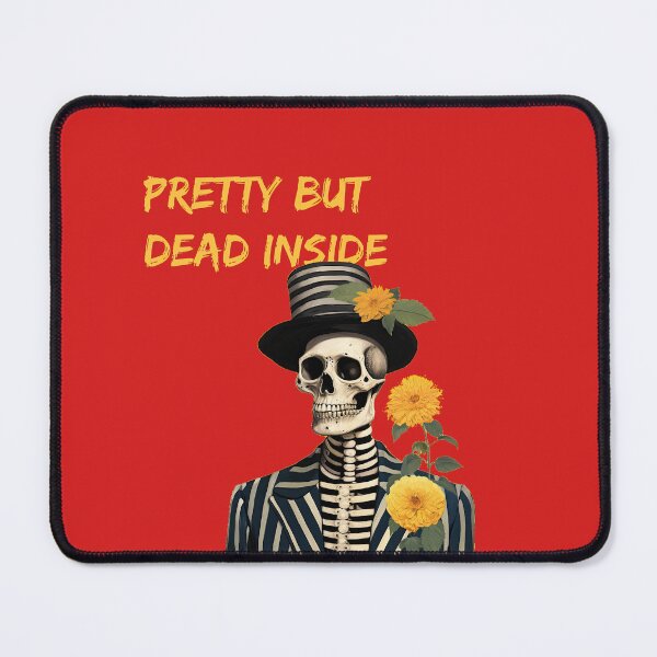 Item preview, sarcastic skeleton 1: Pretty but dead inside designed and sold by obstinator.