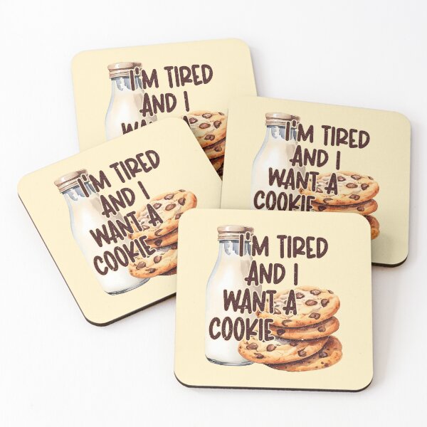Item preview, Funny Sweets Food Tried Want Cookie Milk Quote Graphic designed and sold by fooderiffic.
