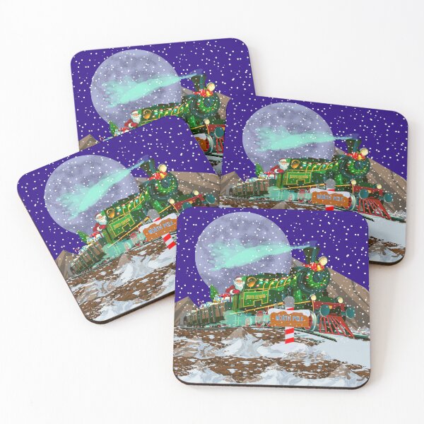 Item preview, Merry Christmas Santa Express Train From North Pole designed and sold by Lovemountain.