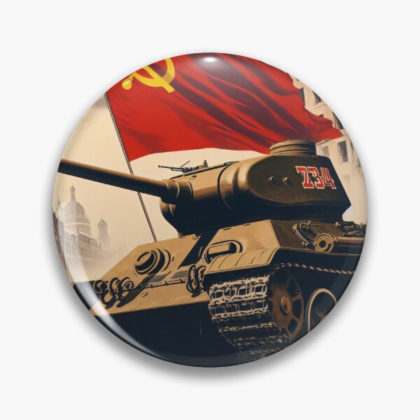 Item preview, T-34 Tank - Onward to Victory! designed and sold by ClassicRetroism.