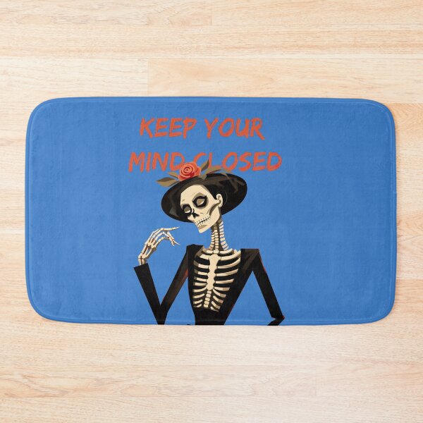 Item preview, sarcastic skeleton 2: Keep your mind closed designed and sold by obstinator.