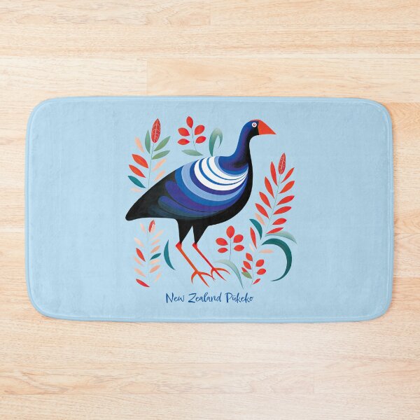 Item preview, Pukeko Paradise: New Zealand-inspired Apparel and Homeware Collection designed and sold by ThePurpleMelon.
