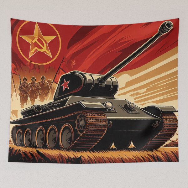 Item preview, T-34 Tank - Onward to Victory! designed and sold by ClassicRetroism.